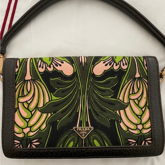 Rare Vintage PRADA 2003 by Miuccia Prada. Canvas/Leather - Picture 2 of 16